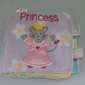 My First Taggies Book Plush Soft Baby Toy Lovey